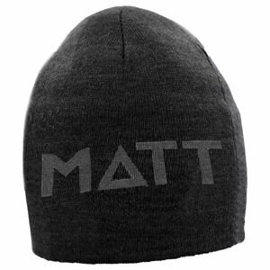 Matt KNIT RUNWARM Zateplená čepice, černá, veľkosť UNI