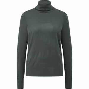 s.Oliver RL POLO NECK JUMPER NOOS Pulovr s rolákem, tmavě zelená, velikost 34