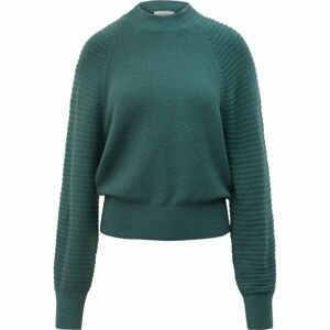 s.Oliver RL KNITTED PULLOVER Dámský svetr, tmavě zelená, velikost 38