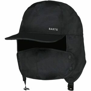 BARTS MERCEDARIO CAP Čepice s klapkami na uši, černá, veľkosť UNI