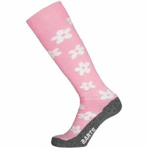 BARTS SKISOCK FLOWER Ponožky na lyže, růžová, veľkosť 35/38