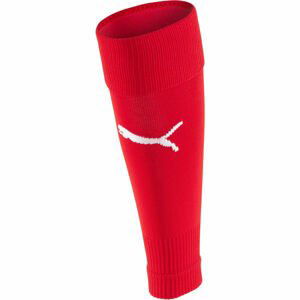 Puma TEAMGOAL 23 SLEEVE SOCK Pánské štulpny, červená, velikost 1