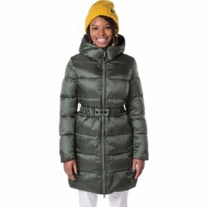 Rossignol LIGHT HOODIE COAT W Volnočasový dámský kabát, tmavě zelená, veľkosť M