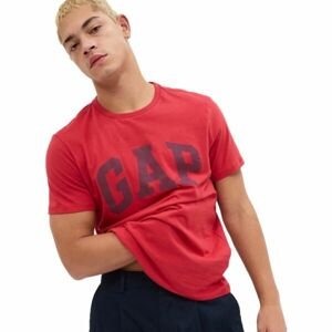 GAP LOGO Pánské tričko, červená, velikost XL