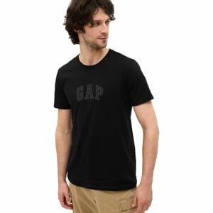 GAP LOGO Pánské tričko, černá, veľkosť XXXL