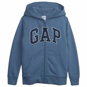 GAP INSULATED FULLZIP LOGO Chlapecká mikina, modrá, veľkosť XXL