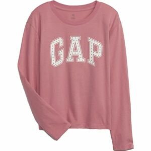 GAP GRAPHIC LOGO Dívčí tričko, růžová, veľkosť S