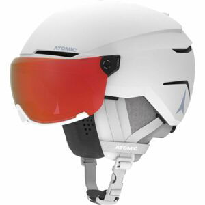 Atomic SAVOR VISOR PHOTO Lyžařská helma, bílá, veľkosť (55 - 59)