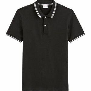 CELIO DECOLRAYEB Pánské polo tričko, černá, veľkosť XL
