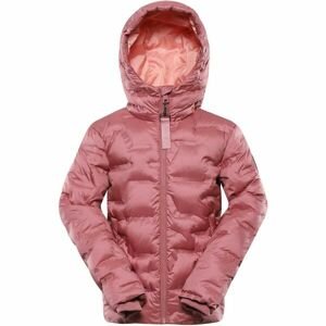 NAX RAFFO Dětská zimní bunda, růžová, veľkosť 116-122