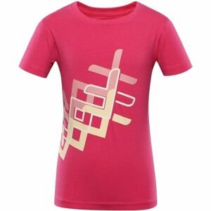 NAX ILBO Dětské triko, růžová, velikost 104-110