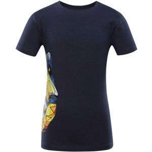 NAX ZALDO Dětské triko, tmavě modrá, velikost 104-110