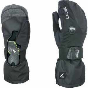 Level FLY Pánské lyžařské rukavice, černá, velikost XL