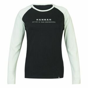 Hannah PRIM Dámské tričko s dlouhým rukávem, černá, veľkosť 38