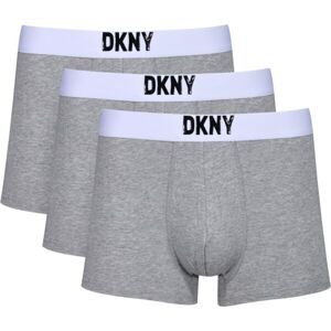 DKNY LAWRENCE Pánské boxerky, šedá, veľkosť S