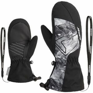 Ziener LAVALINO Dětské lyžařské rukavice, černá, veľkosť 5