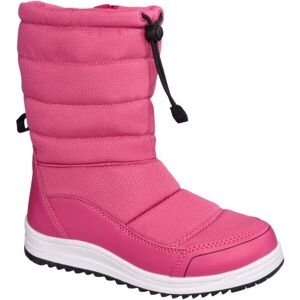 ALPINE PRO AVOCO Dětská zimní obuv, růžová, veľkosť 28