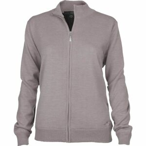 GREGNORMAN MERINO (50:50) LINED FULL-ZIP Dámský svetr, béžová, veľkosť XL