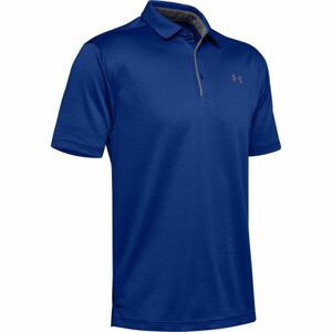 Under Armour TECH POLO Pánské triko, modrá, veľkosť M