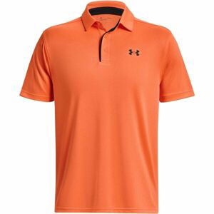 Under Armour TECH POLO Pánské triko, oranžová, veľkosť XL