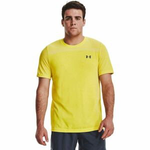 Under Armour SEAMLESS Pánské tričko, žlutá, veľkosť L