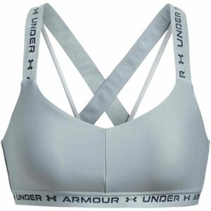 Under Armour CROSSBACK LOW Dámská podprsenka, šedá, veľkosť L