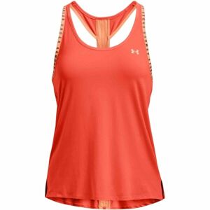 Under Armour KNOCKOUT TANK Dámské tílko, oranžová, veľkosť XS