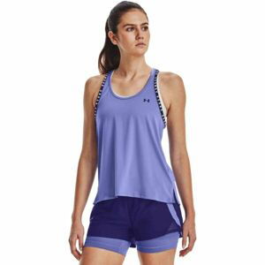 Under Armour KNOCKOUT TANK Dámské tílko, fialová, veľkosť L