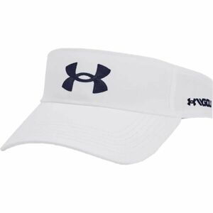 Under Armour GOLF96 VISOR Golfový kšilt, bílá, veľkosť UNI