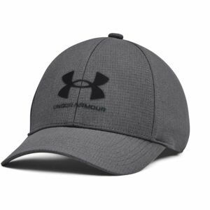 Under Armour ARMOURVENT STR Dětská kšiltovka, tmavě šedá, velikost