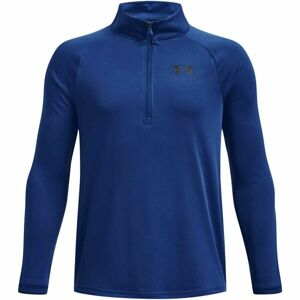 Under Armour TECH 2.0 1/2 ZIP Chlapecké triko s dlouhým rukávem, modrá, veľkosť S