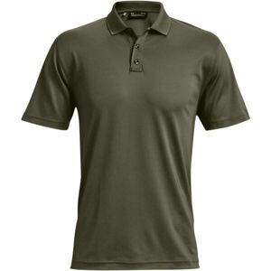 Under Armour TAC PERFORMANCE POLO 2.0 Pánské polo tričko, khaki, veľkosť M