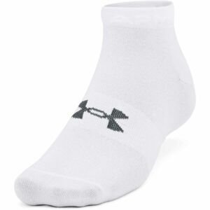 Under Armour ESSENTIAL LOW CUT 3PK Dámské ponožky, bílá, veľkosť XL