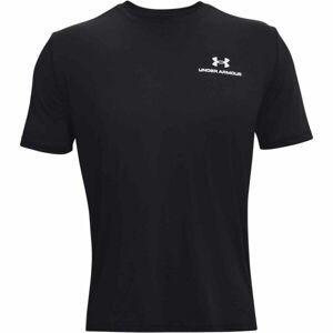Under Armour RUSH ENERGY Pánské sportovní tričko, černá, veľkosť XL