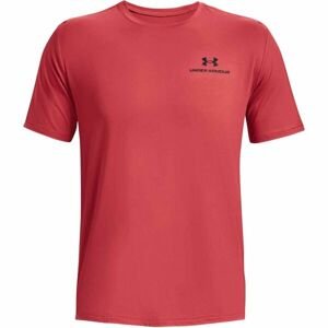 Under Armour RUSH ENERGY Pánské sportovní tričko, červená, veľkosť L