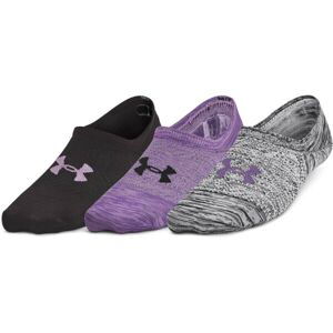 Under Armour BREATHE LITE ULTRA LOW 3P Dámské ponožky, černá, veľkosť M