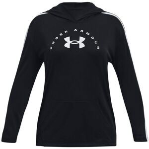 Under Armour TECH GRAPHIC Dívčí mikina, černá, velikost