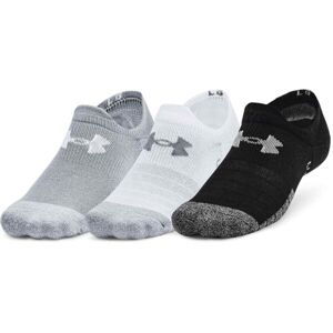 Under Armour HEATGEAR ULTRA LOW TAB 3PK Unisex ponožky, šedá, veľkosť XL