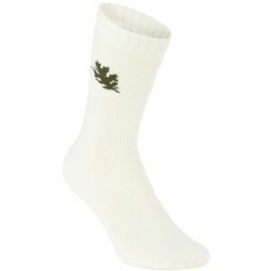NATURA VIDA REGULAR NATUREL Pánské ponožky, bílá, veľkosť 43-46