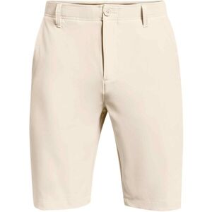 Under Armour DRIVE TAPER SHORT Pánské golfové kraťasy, béžová, veľkosť 34