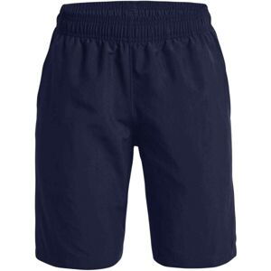 Under Armour WOVEN GRAPHIC SHORTS Chlapecké kraťasy, tmavě modrá, veľkosť M