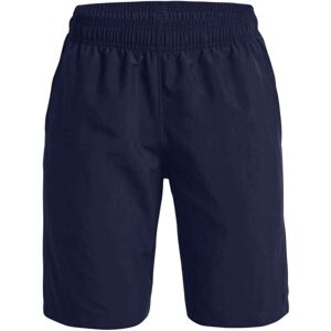 Under Armour WOVEN GRAPHIC SHORTS Chlapecké kraťasy, tmavě modrá, veľkosť S