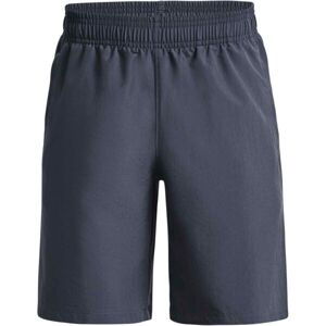 Under Armour WOVEN GRAPHIC SHORTS Chlapecké kraťasy, tmavě šedá, veľkosť L