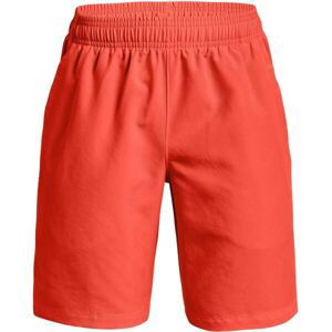 Under Armour WOVEN GRAPHIC SHORTS Chlapecké kraťasy, oranžová, veľkosť L