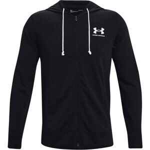 Under Armour RIVAL TERRY LC FZ Pánská mikina, černá, veľkosť S