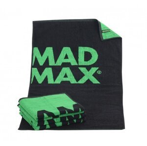 MADMAX ručník - MST 002, uni, černo-zelená