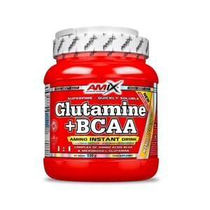 AMIX L-Glutamine + BCAA - powder, Pineapple, 530g
