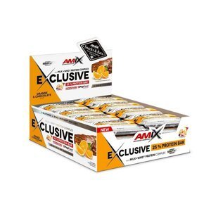 AMIX Exclusive Protein Bar, Orange-Chocolate, 24x40g