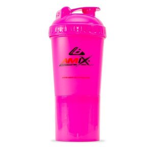 AMIX Shaker Monster Bottle Color 600ml, růžová, 600ml