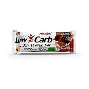AMIX Low-Carb 33% Protein Bar, Double Dutch Chocolate, 60g
